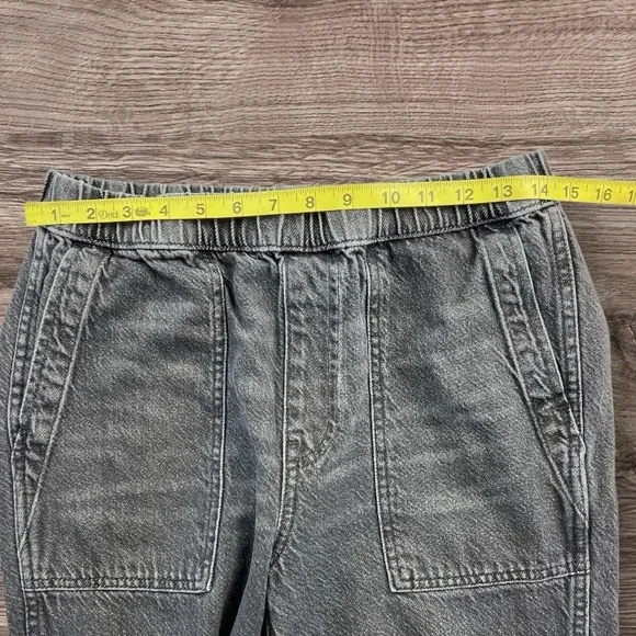 Madewell Relaxed Pull On Elastic Waist Medium Denim Jeans Sz: ST - Picture 5 of 14